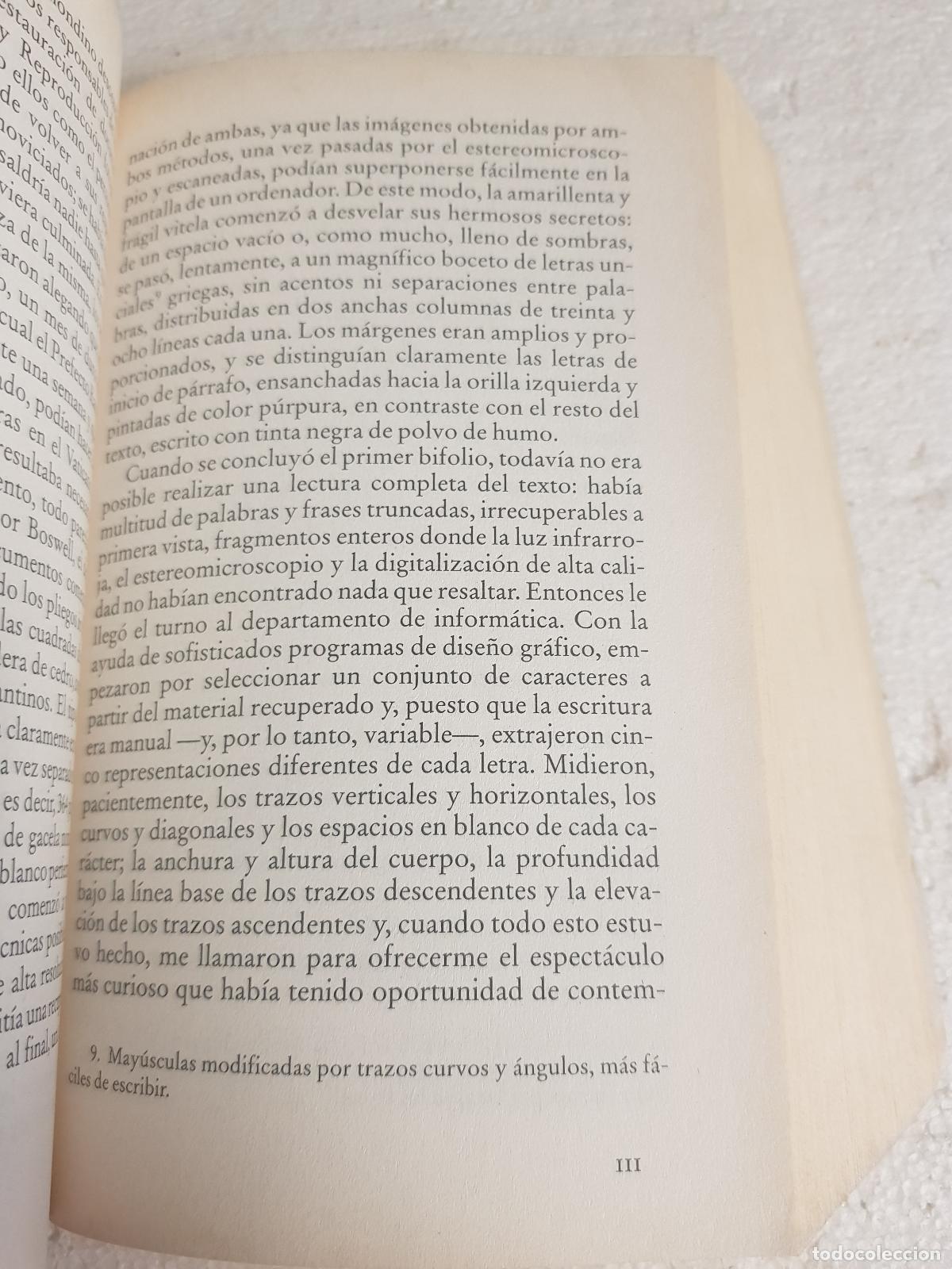 Libros de segunda mano: El &uacute;ltimo cat&oacute;n - Matilde Asensi - Foto 3