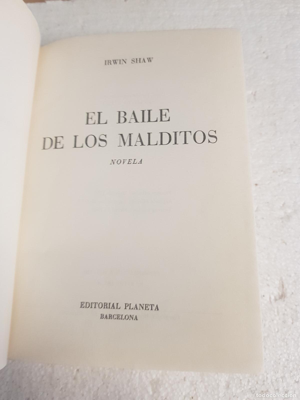 Libros de segunda mano: El baile de los malditos - Irwin Shaw - Foto 5