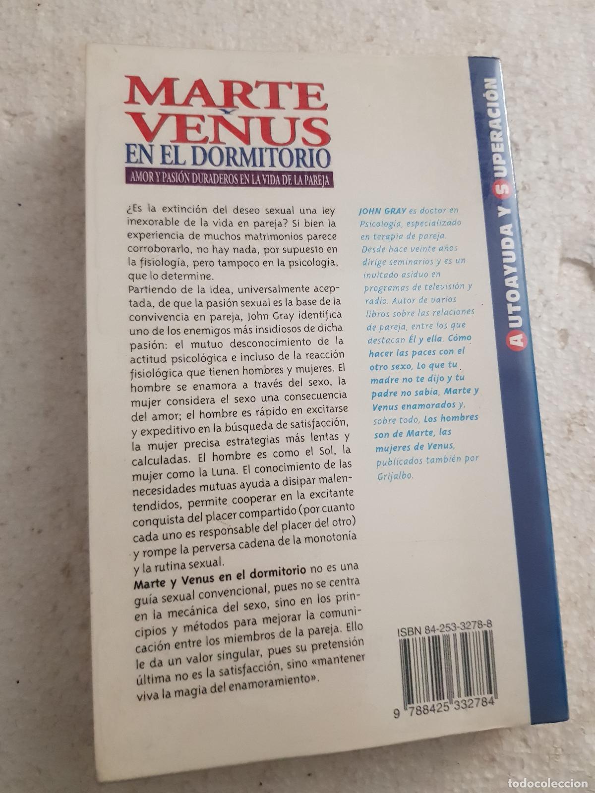 Libros de segunda mano: Marte y venus en el dormitorio - John Gray - Foto 2