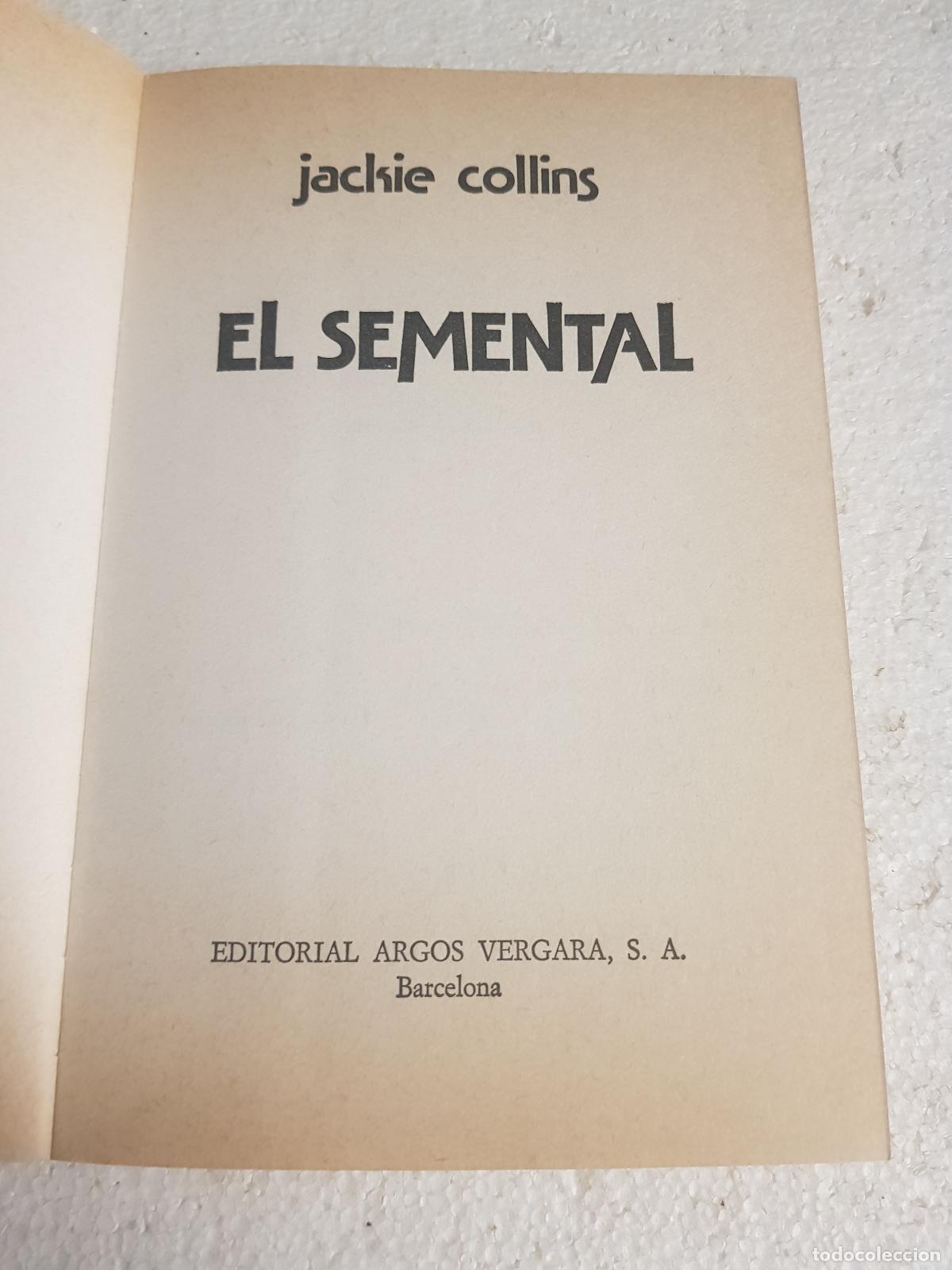 Libros de segunda mano: El semental - Jackie Collins - Foto 2