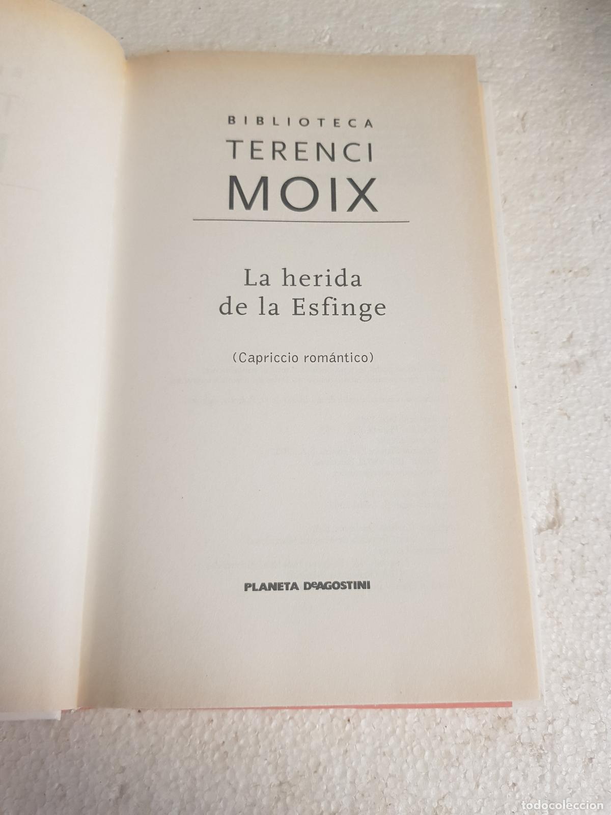 Libros de segunda mano: La herida de la esfinge - Terenci Moix - Foto 5