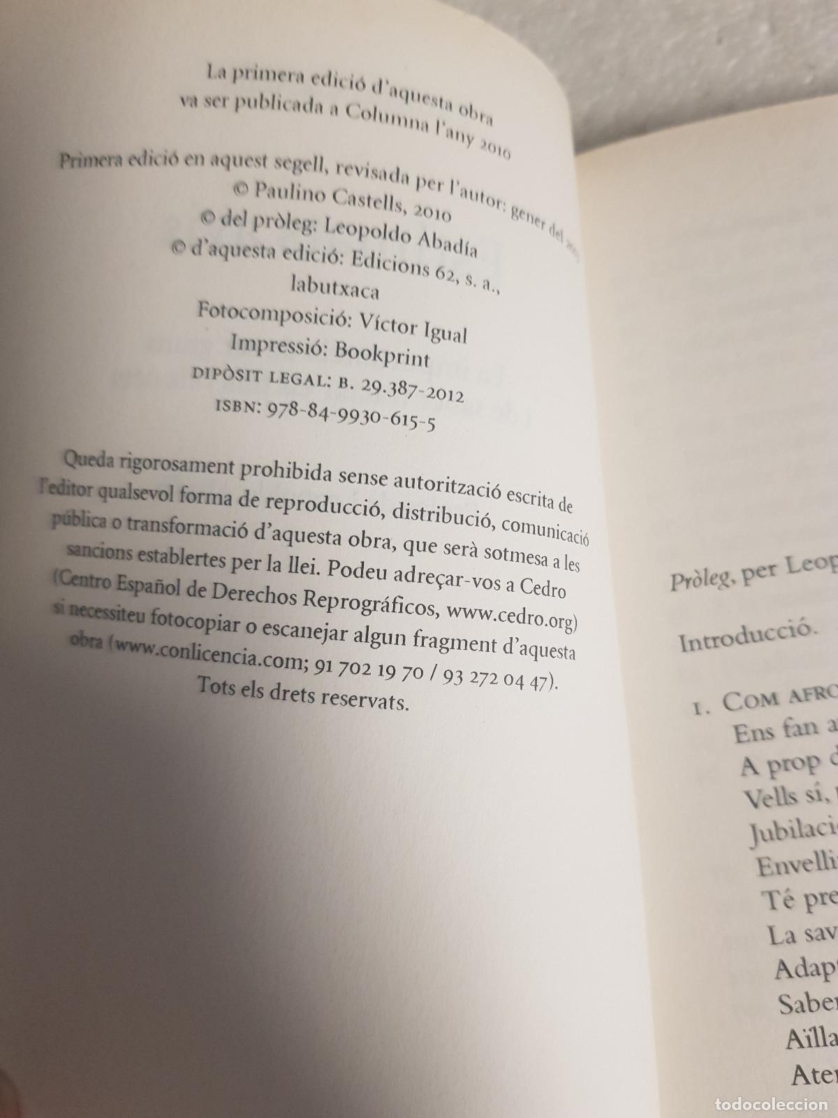 Libros de segunda mano: Estimats avis - Paulino Castells - Foto 3
