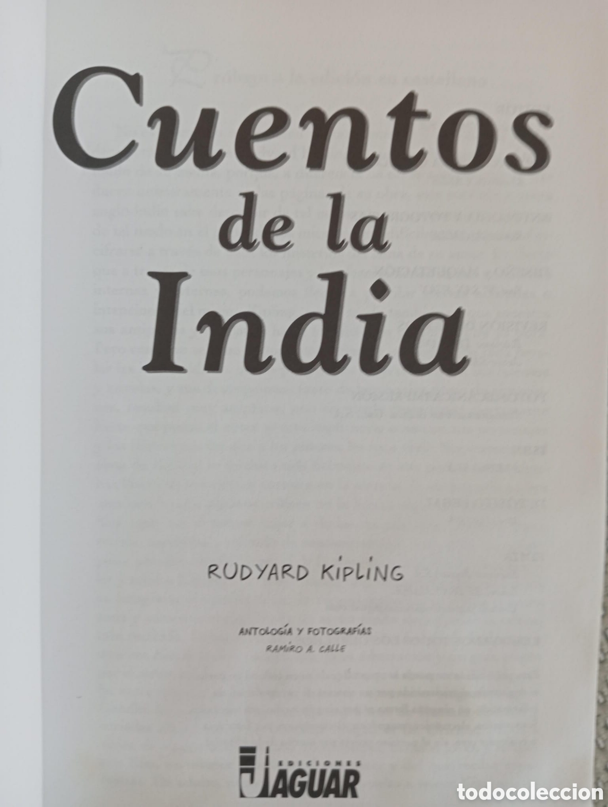 Libros de segunda mano: Cuentos de la India / Rudyard Kipling - Foto 2