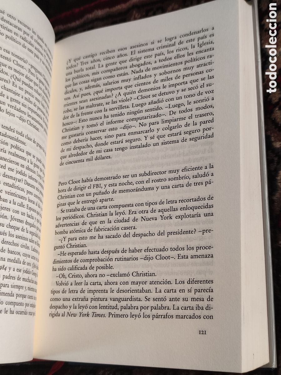 Libros de segunda mano: Mario Puzo La cuarta K - Foto 2