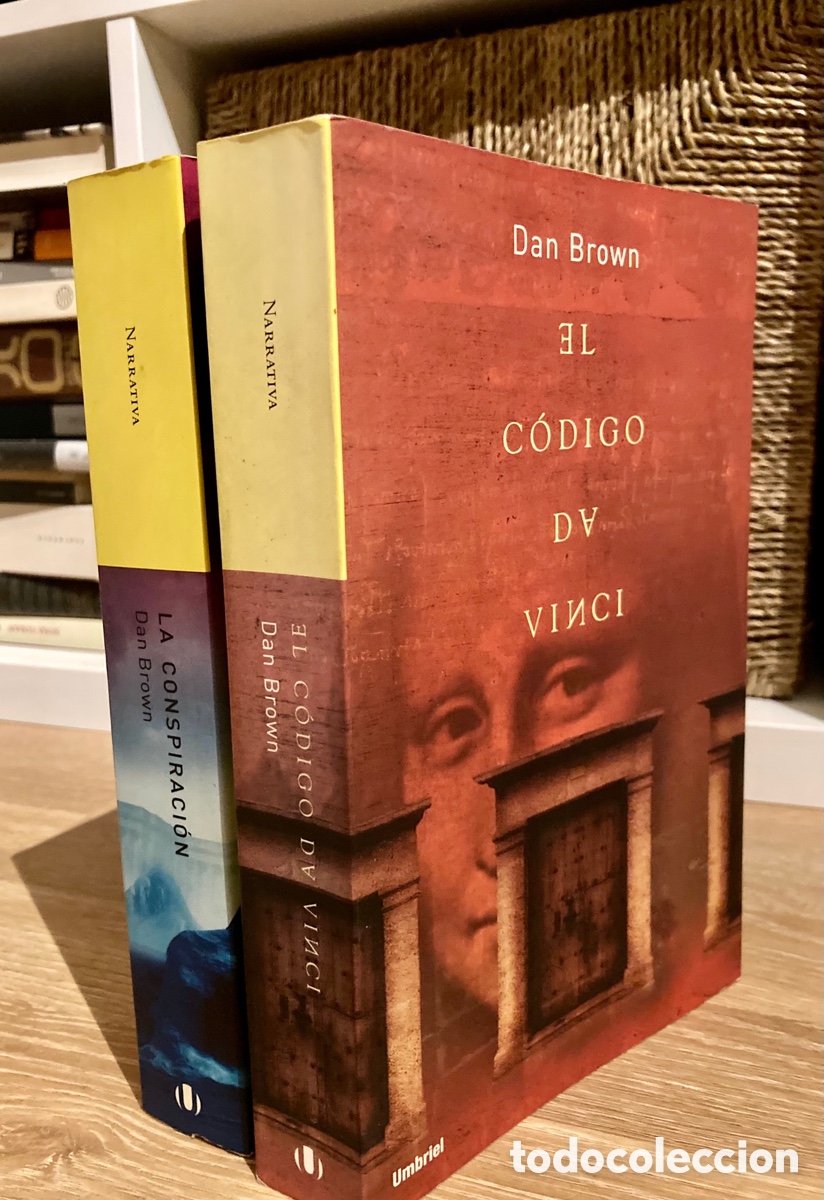 Libros de segunda mano: PACK DAN BROWN - EL C&Oacute;DIGO DA VINCI / LA CONSPIRACI&Oacute;N - EDIT. (UMBRIEL) - 2 LIBROS - - Foto 2
