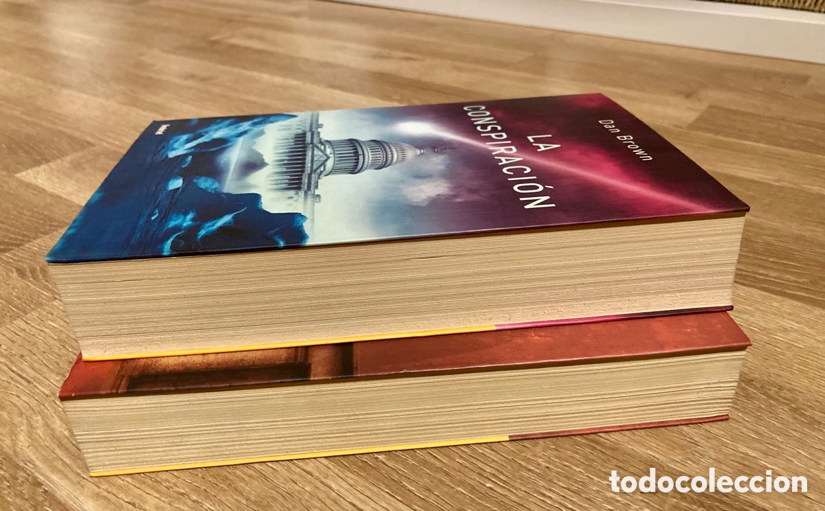 Libros de segunda mano: PACK DAN BROWN - EL C&Oacute;DIGO DA VINCI / LA CONSPIRACI&Oacute;N - EDIT. (UMBRIEL) - 2 LIBROS - - Foto 3
