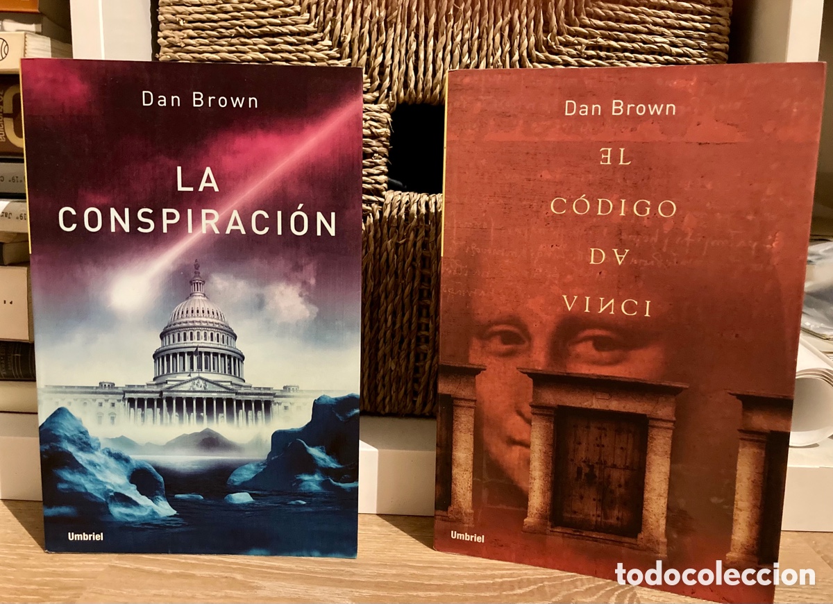 Libros de segunda mano: PACK DAN BROWN - EL C&Oacute;DIGO DA VINCI / LA CONSPIRACI&Oacute;N - EDIT. (UMBRIEL) - 2 LIBROS - - Foto 1