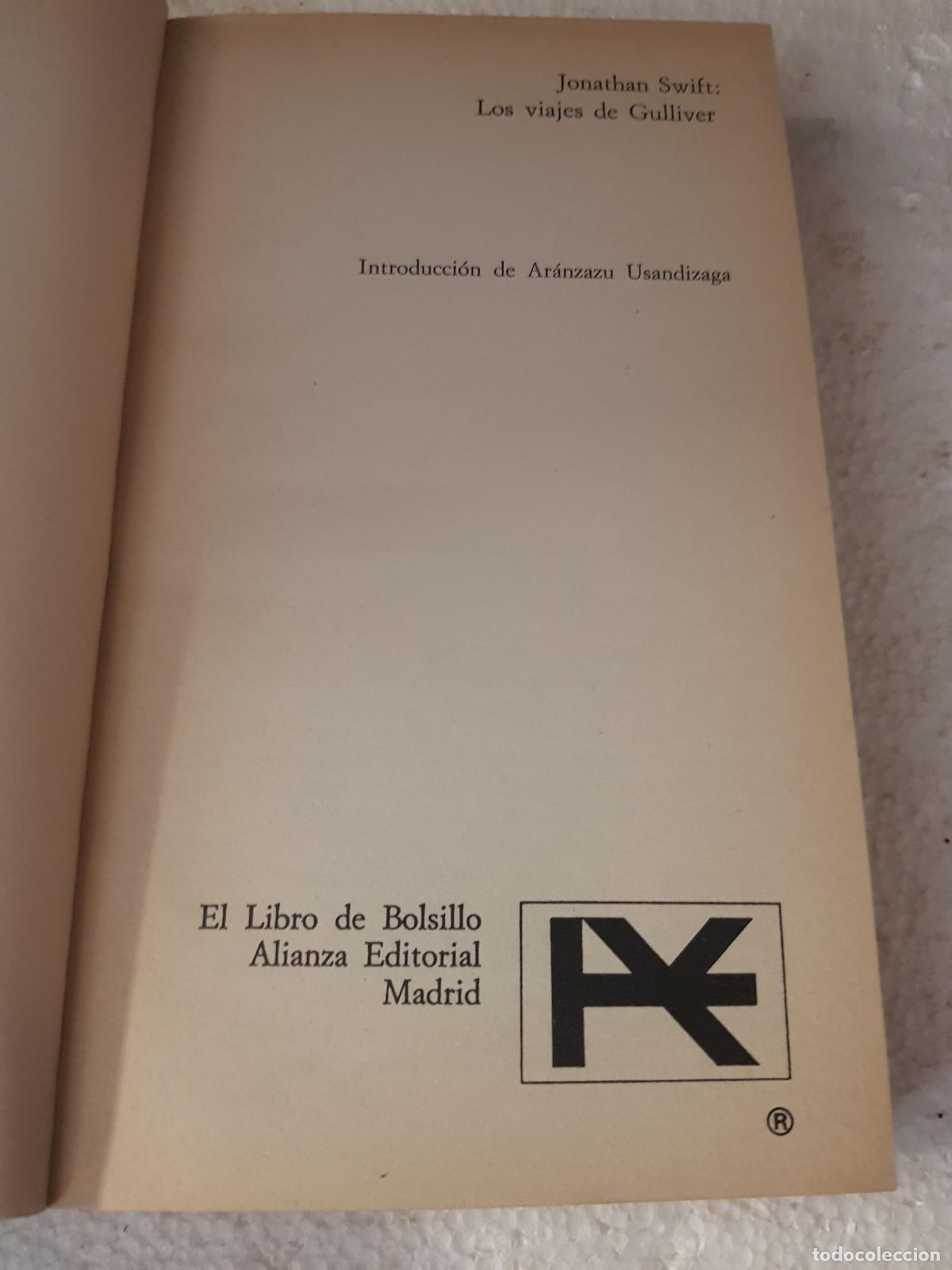 Libros de segunda mano: Los viajes de Gulliber - Jonathan Swift - Foto 2