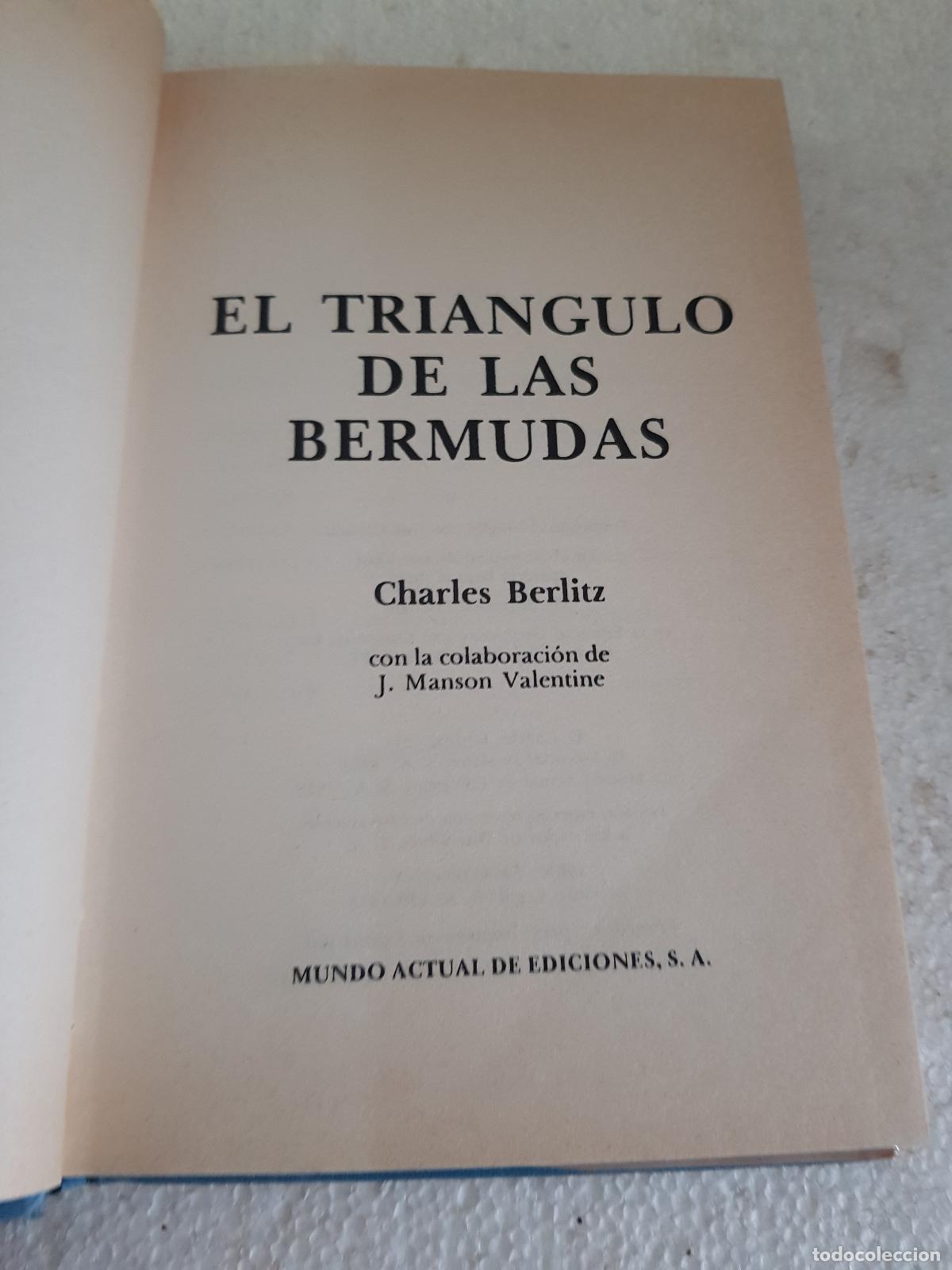 Libros de segunda mano: El triangulo de las bermudas - Charles Berlitz - Foto 3