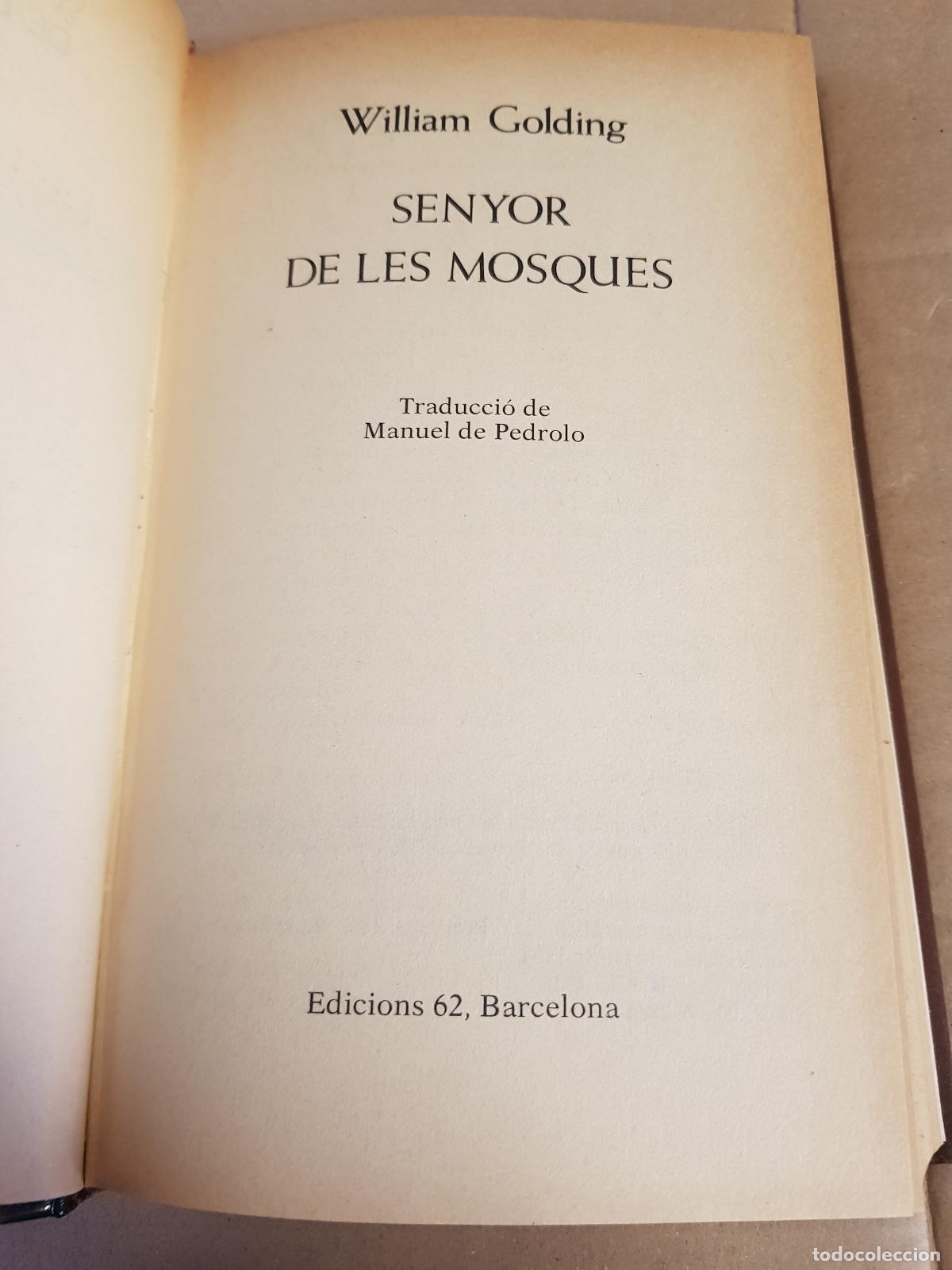 Libros de segunda mano: Senyor de les mosques - William Golding - Foto 2