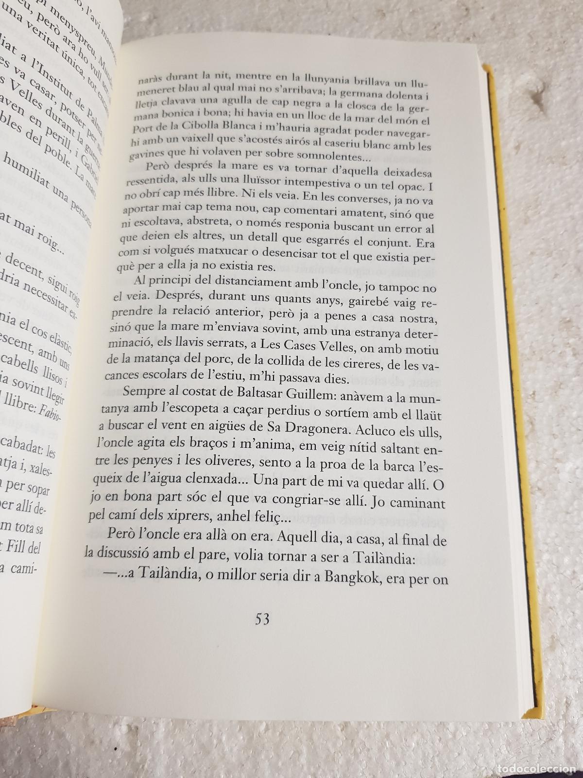 Libros de segunda mano: El cor del senglar - Baltasar Porcel - Foto 4