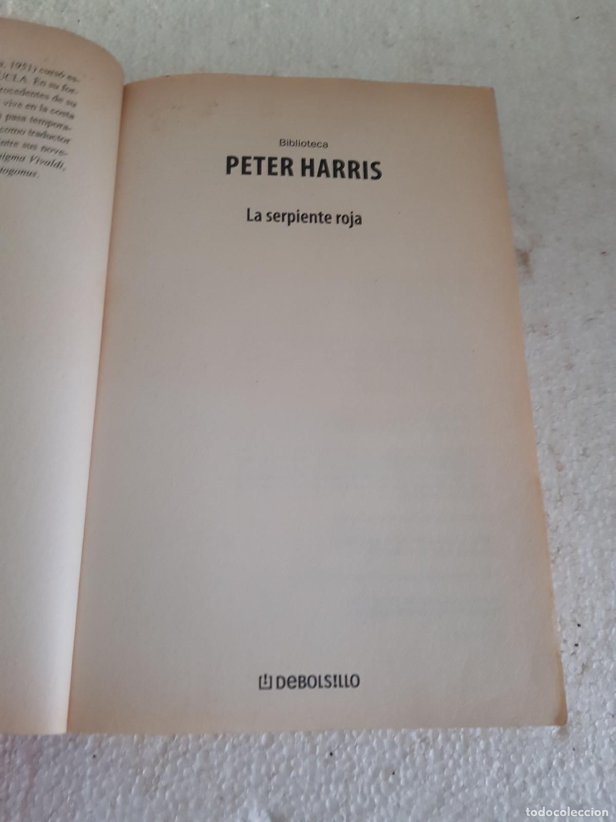 Libros de segunda mano: La serpiente roja - Peter Harris - Foto 3