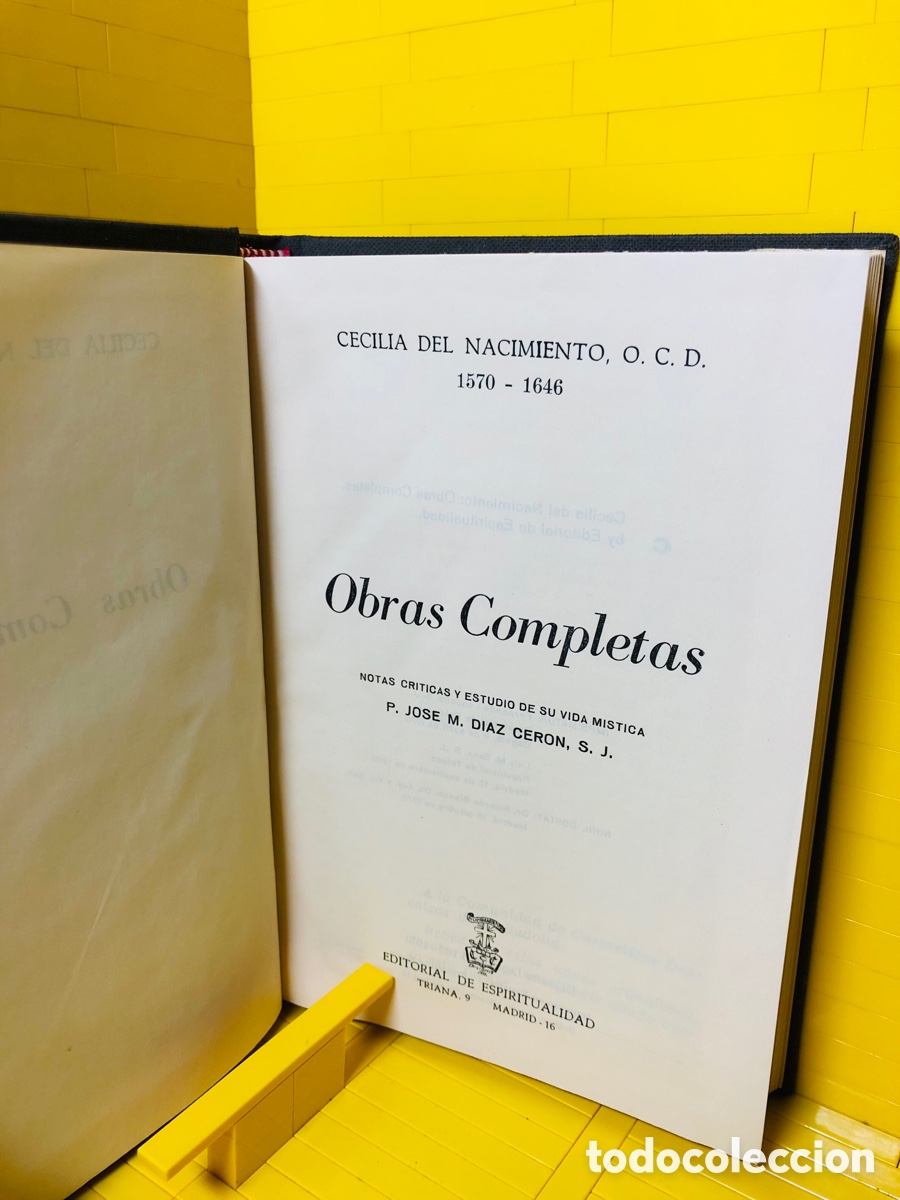 Libros de segunda mano: OBRAS COMPLETAS ● MADRE CEC&Iacute;LIA ● E.D.E. ● 1971 ● - Foto 3