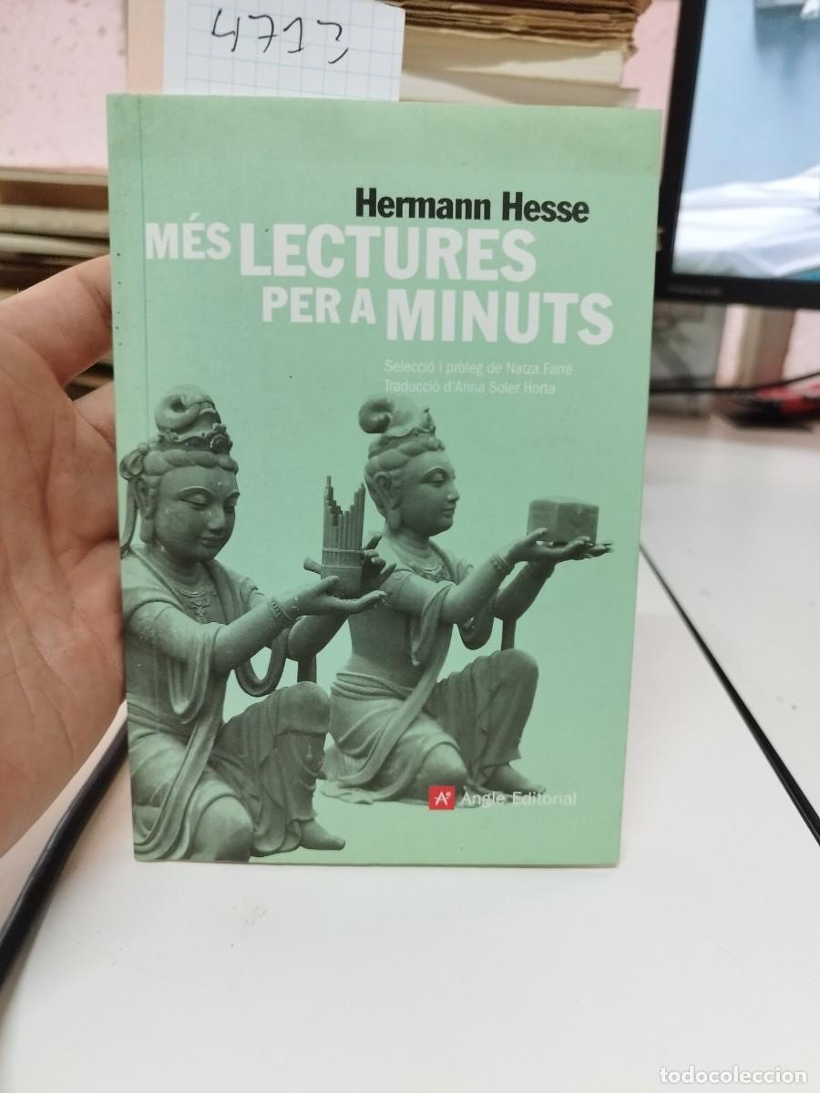 Libros de segunda mano: Hermann Hesse - M&eacute;s lectures per a minuts - Foto 1