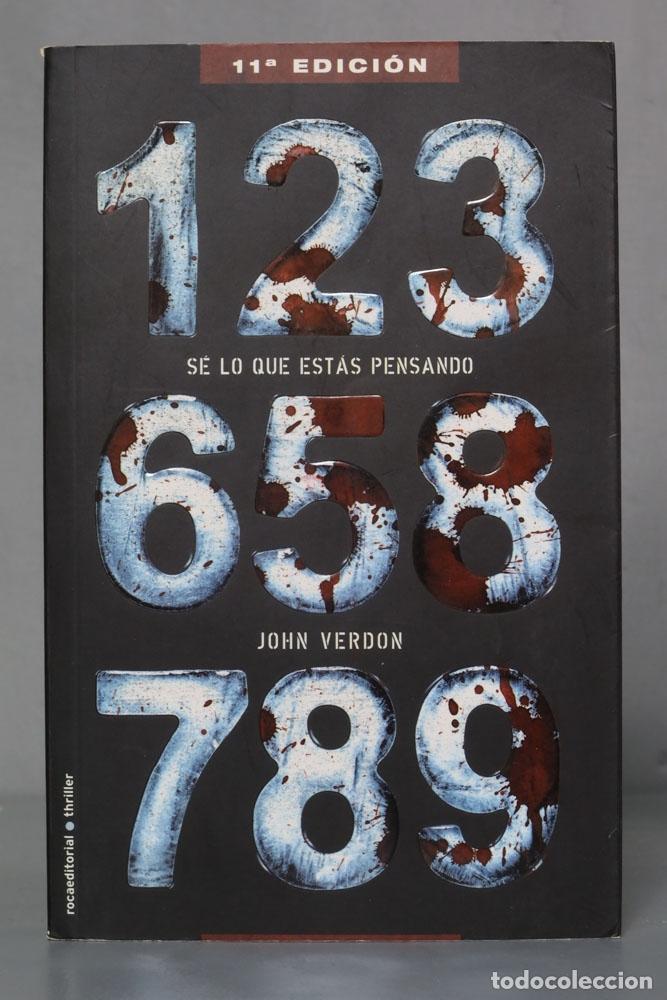Libros de segunda mano: S&eacute; lo que est&aacute;s pensando. John Verdon - Foto 1