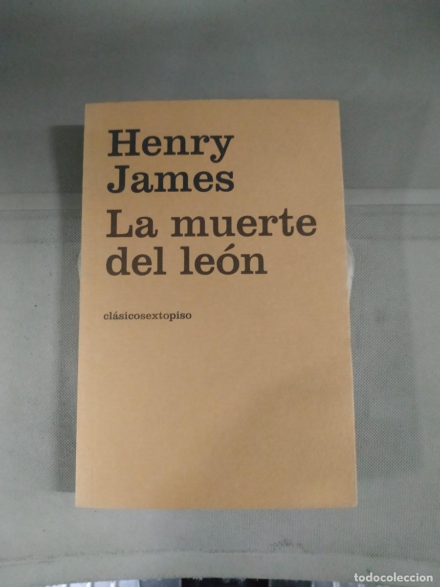 Libros de segunda mano: La muerte del le&oacute;n - Henry James - Foto 1