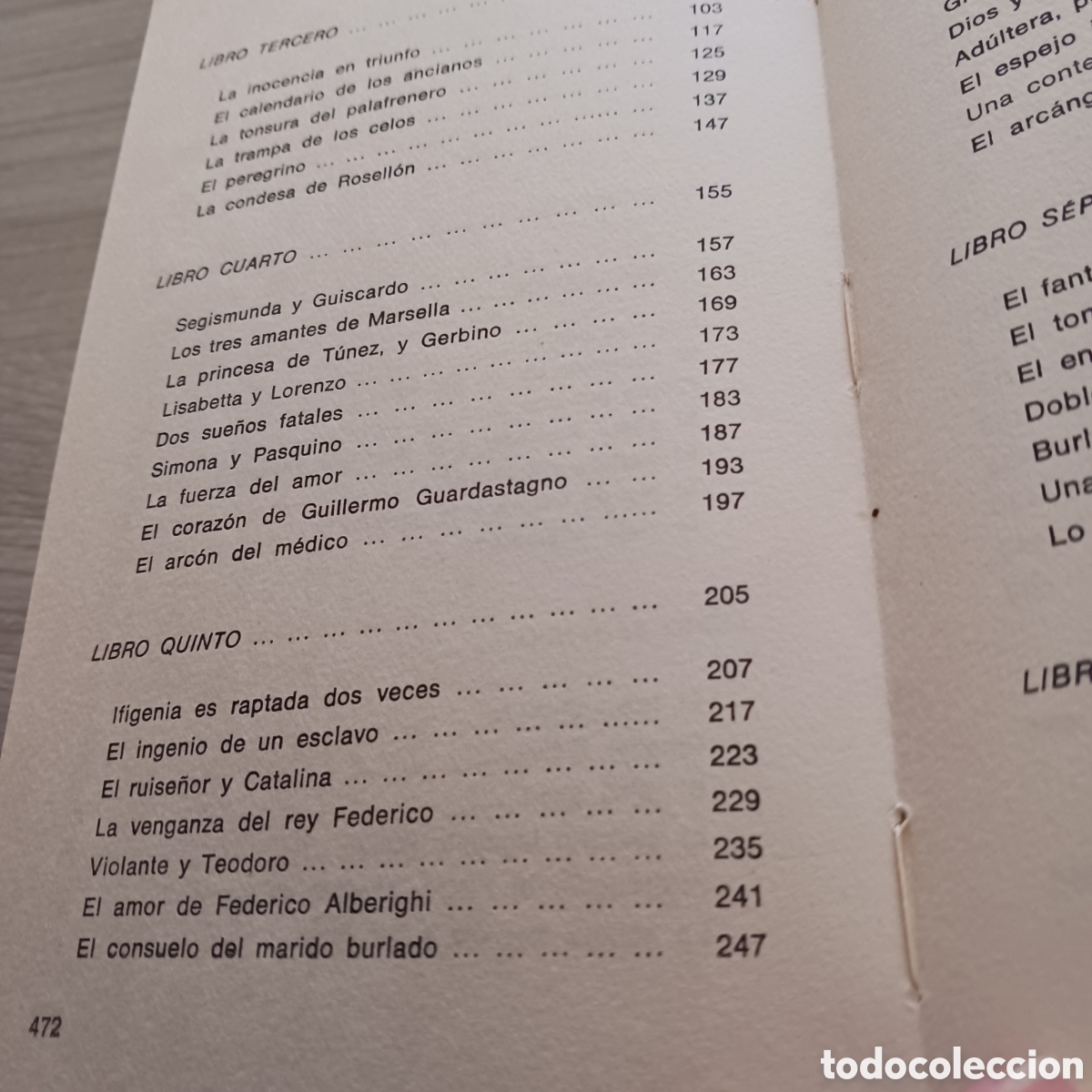 Libros de segunda mano: El Decameron de Boccaccio - Foto 7