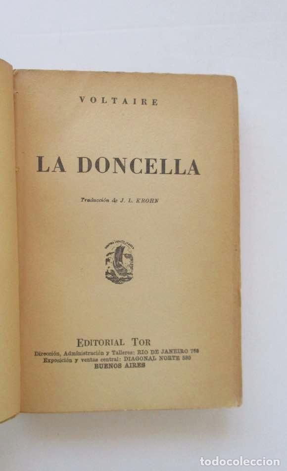 Libros de segunda mano: LA DONCELLA - VOLTAIRE - Foto 2
