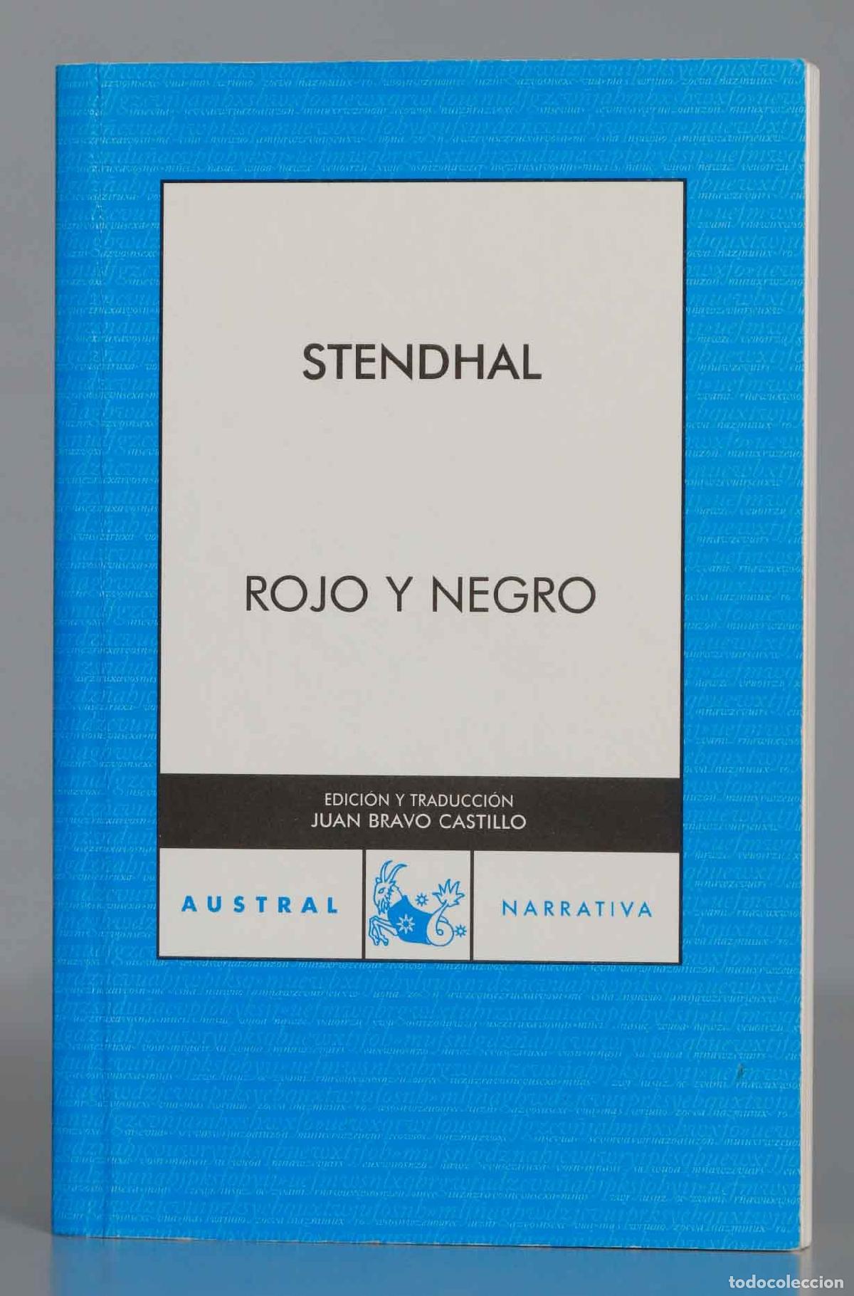 Libros de segunda mano: Rojo y negro. STENDHAL. 2007. AUSTRAL - Foto 1