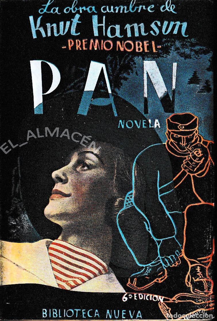Libros de segunda mano: PAN (KNUT HAMSUN, CIRCA 1940) SIN USAR - Foto 1