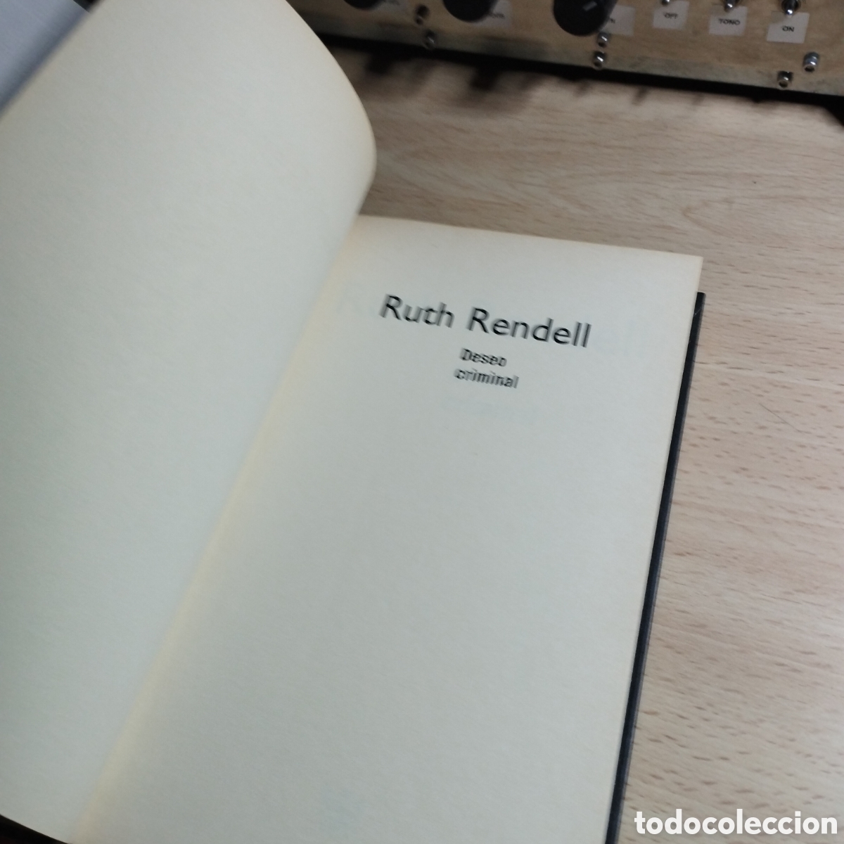 Libros de segunda mano: Deseo criminal. Ruth Rendell. 2001 RBA - Foto 4