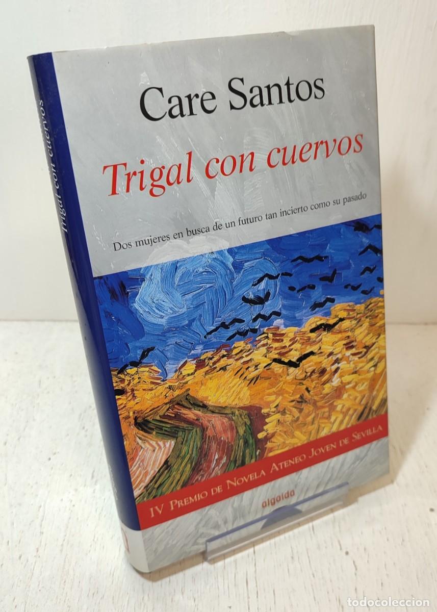 Libros de segunda mano: Libro: &rdquo;Trigal con cuervos&rdquo; Care Santos edit. Algaida - Foto 1