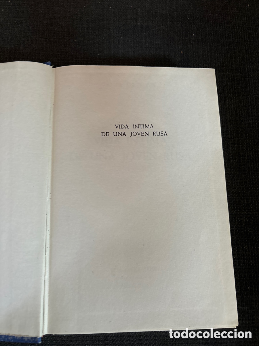 Libros de segunda mano: Vida &iacute;ntima de una joven rusa - Foto 3
