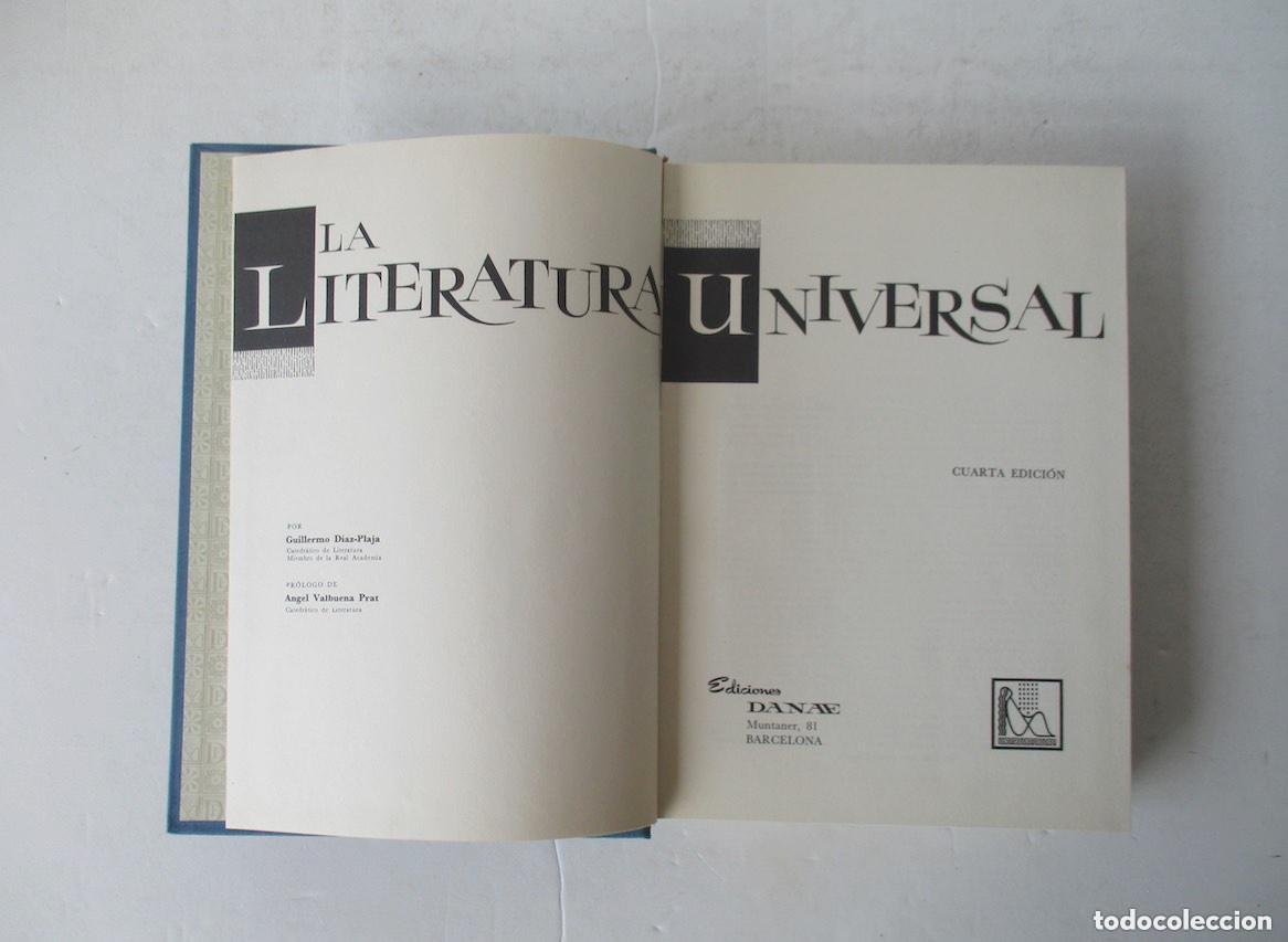 Libros de segunda mano: LA LITERATURA UNIVERSAL - Foto 2