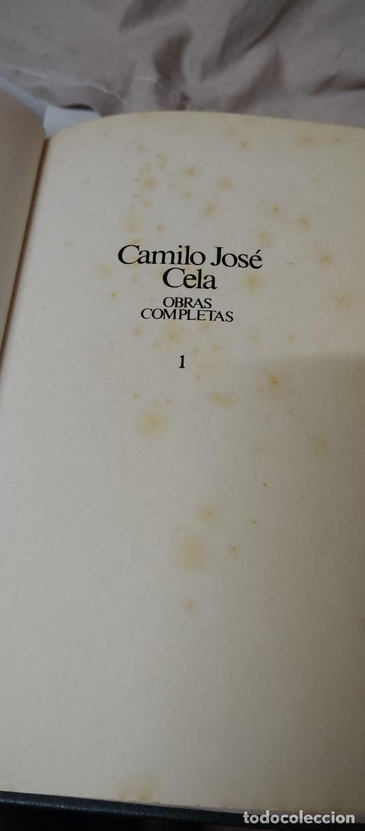 Libros de segunda mano: CAMILO JOSE CELA OBRAS COMPLETAS - Foto 3