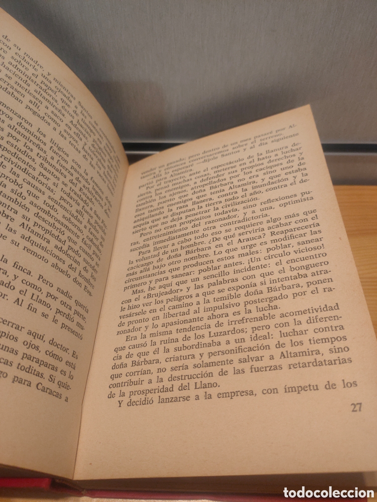 Libros de segunda mano: Do&ntilde;a Barbara.Romulo Gallegos - Foto 5