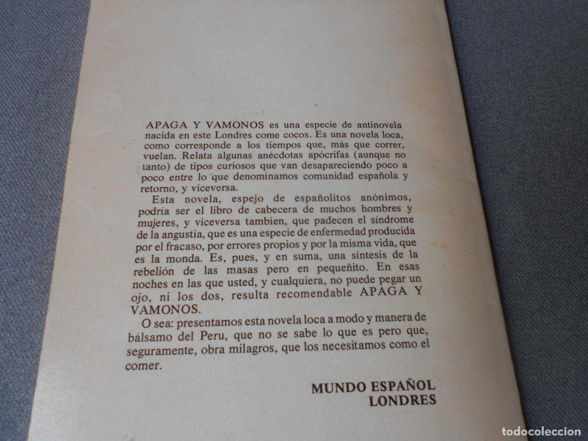 Libros de segunda mano: APAGA Y VAMONOS....... - Foto 5