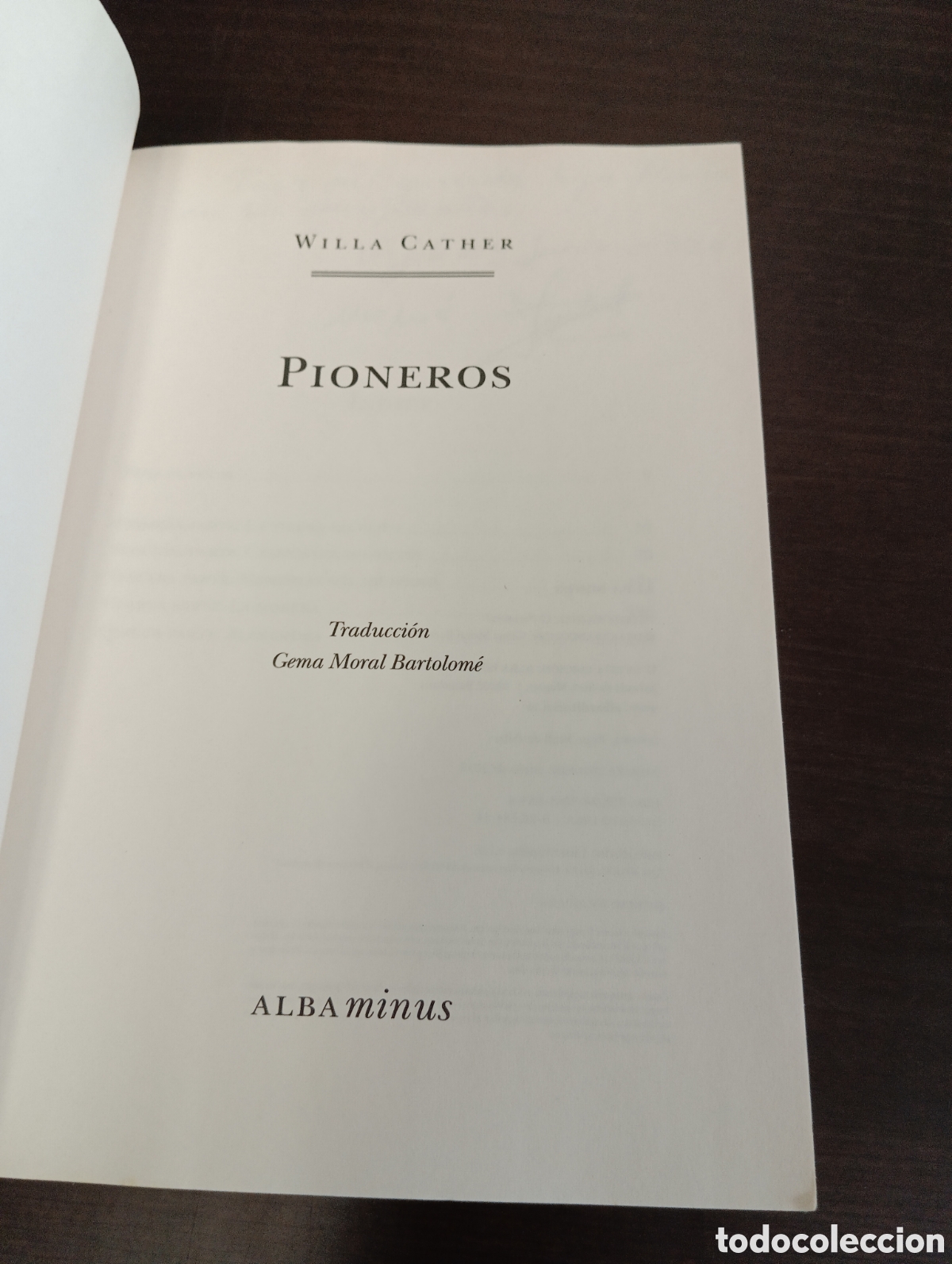 Libros de segunda mano: PIONEROS. WILLA CATHER. LIBRO. - Foto 3