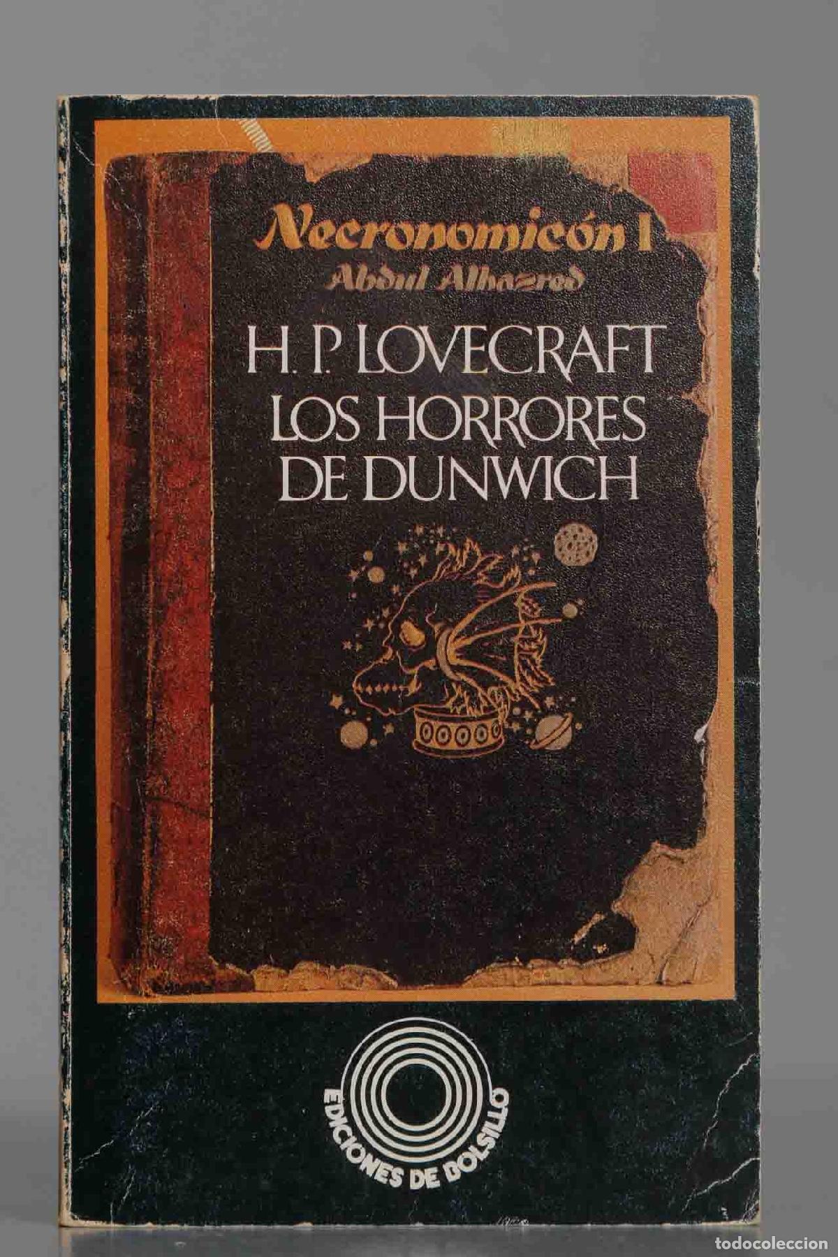 Libros de segunda mano: Necronomic&oacute;n I. Los horrores de Dunwich H.P. Lovecraft. 1976