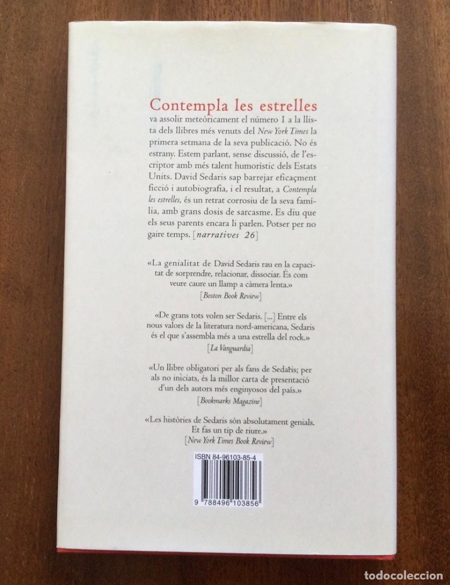 Libros de segunda mano: David Sedaris. Contempla les estrelles. Angle Editorial - Foto 2