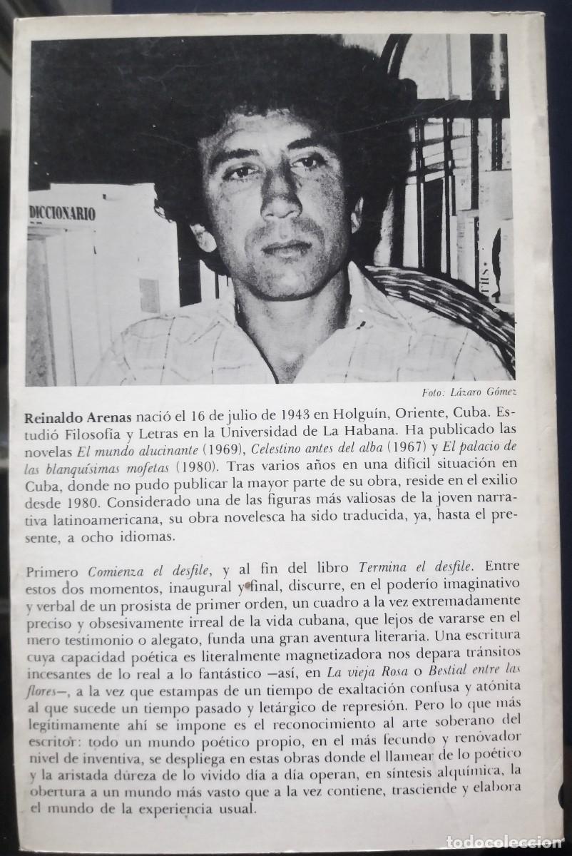 Libros de segunda mano: Reinaldo Arenas . Termina el desfile - Foto 2