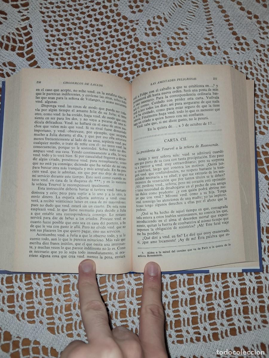 Libros de segunda mano: Las amistades peligrosas Choderlos de Laclos - Foto 5