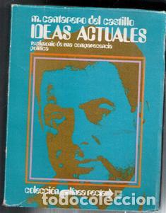 Libros de segunda mano: Ideas actuales, M. Cantarero del Castillo - Foto 1