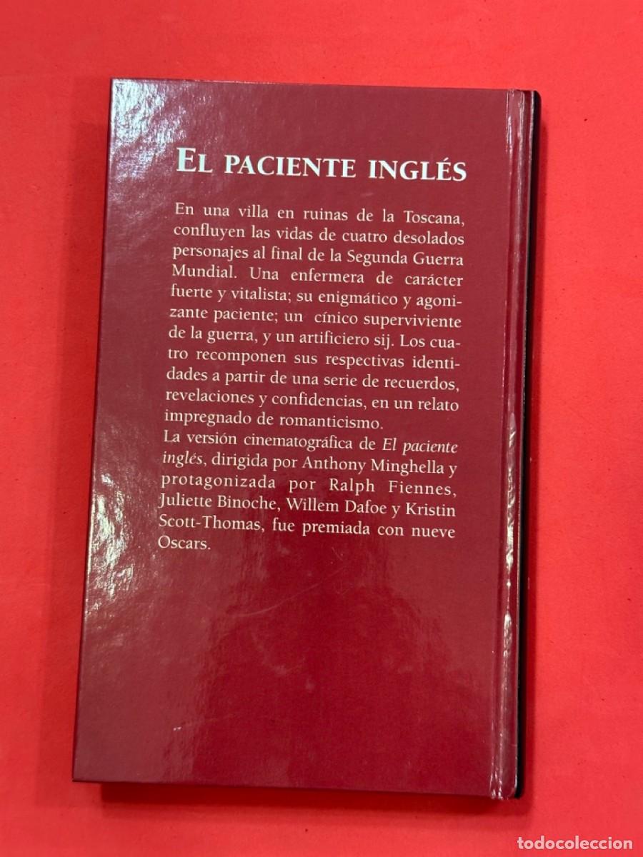 Libros de segunda mano: Michael Ondaatje - El Paciente Ingl&eacute;s - Foto 2