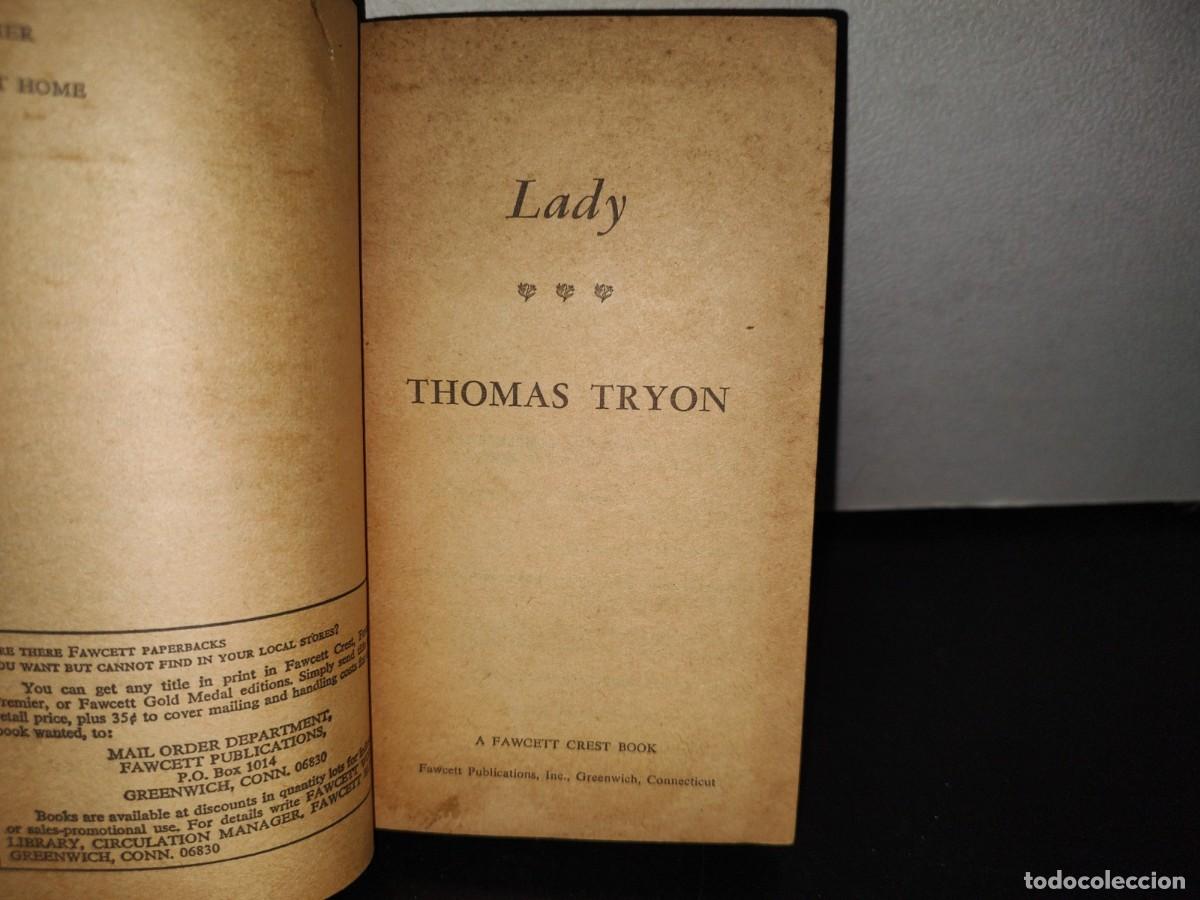 Libros de segunda mano: 103- LADY - THOMAS TRYON - 1975 - Foto 4