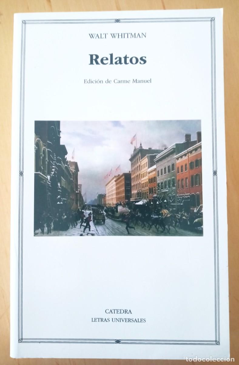 Libros de segunda mano: WALT WHITMAN RELATOS - Foto 1