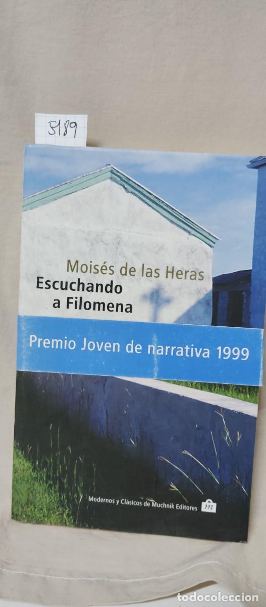 Libros de segunda mano: Escuchando a Filomena - Mois&eacute;s de las Heras - Foto 1