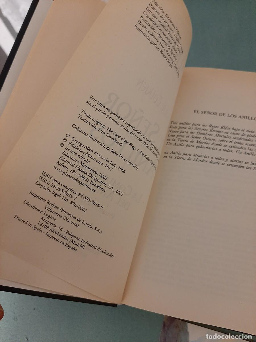 Libros de segunda mano: LOTE EL SE&Ntilde;OR DE LOS ANILLOS - Foto 16