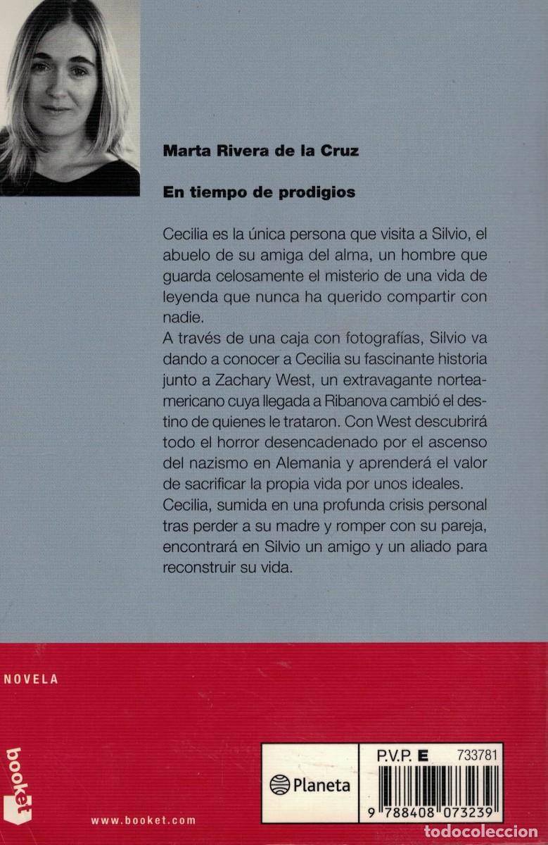 Libros de segunda mano: Marta Rivera de la Cruz, En tiempo de prodigios - Foto 2
