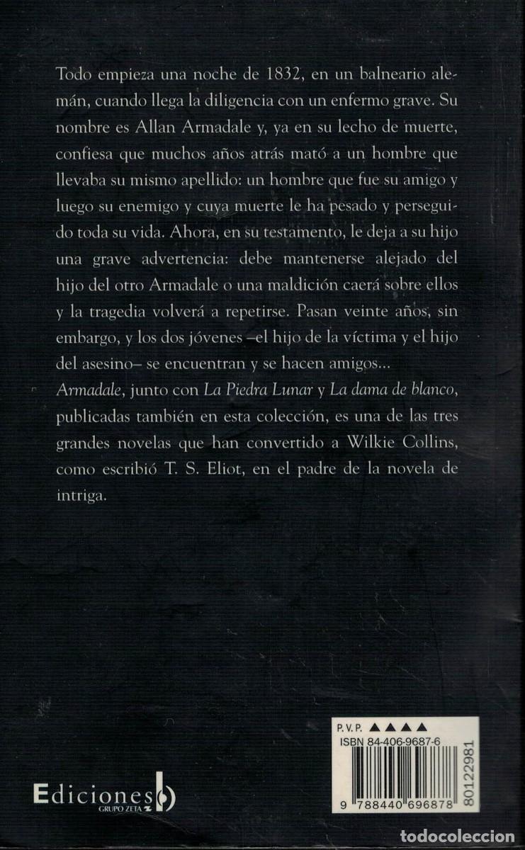 Libros de segunda mano: Wilkie Collins, Armadale - Foto 2