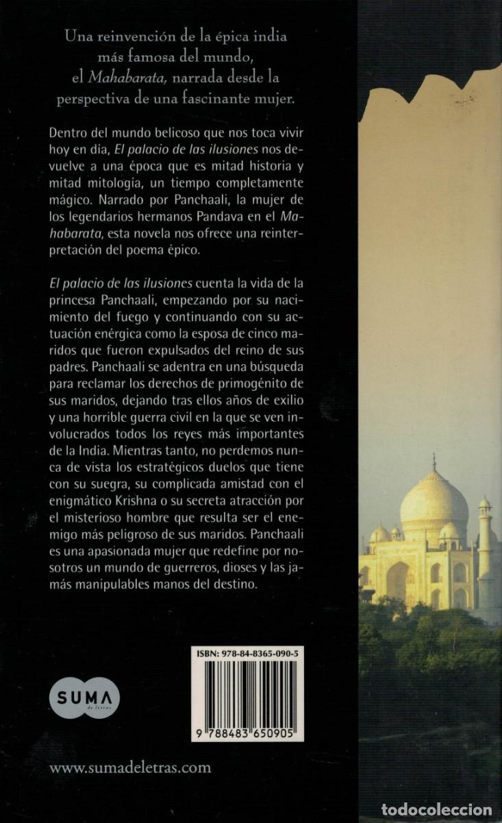 Libros de segunda mano: Chitra Banerjee Divakaruni, El palacio de las ilusiones - Foto 2