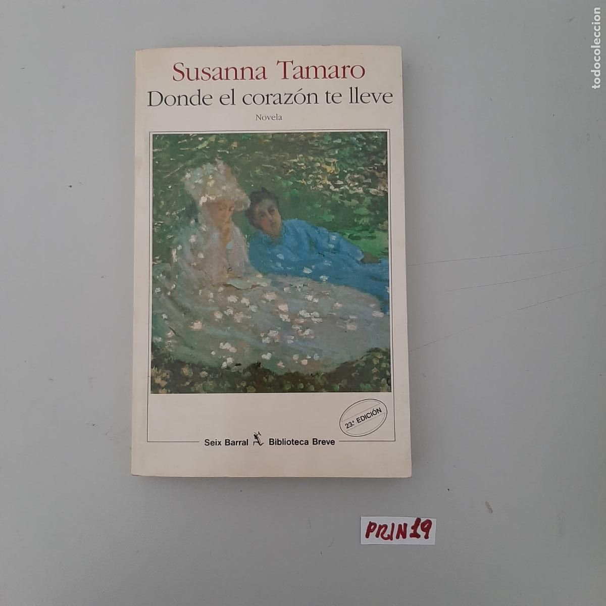 Libros de segunda mano: Libro donde el coraz&oacute;n te lleve - Foto 1