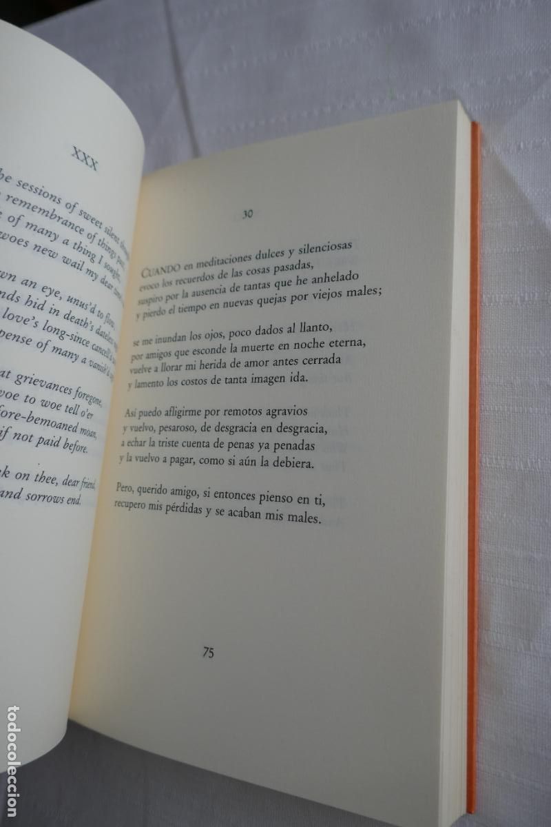 Libros de segunda mano: WILLIAM SHAKESPEARE - Sonetos - Foto 7