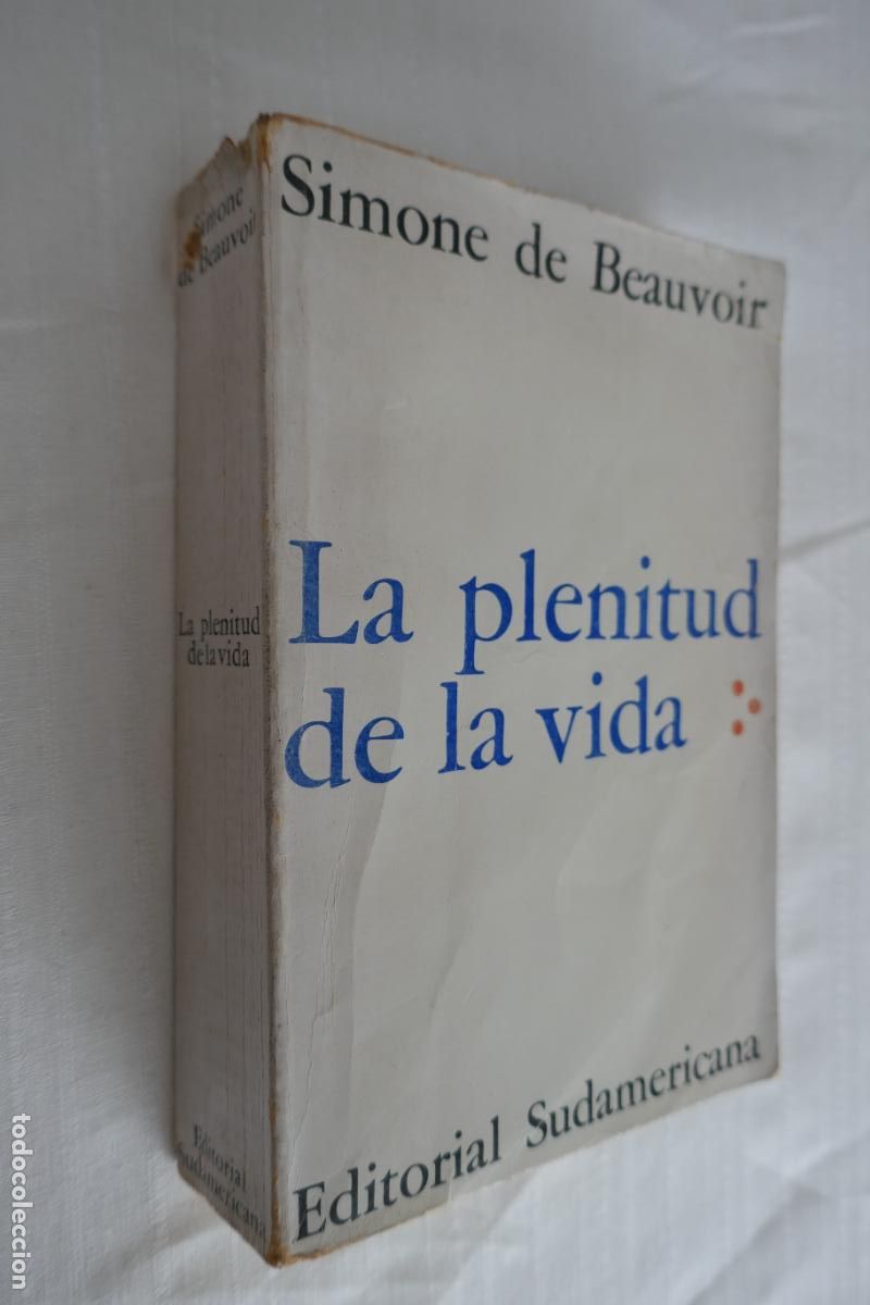 Libros de segunda mano: Simone de Beauvoir - La plenitud de la vida. - Foto 2