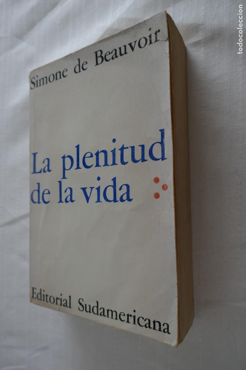 Libros de segunda mano: Simone de Beauvoir - La plenitud de la vida. - Foto 3