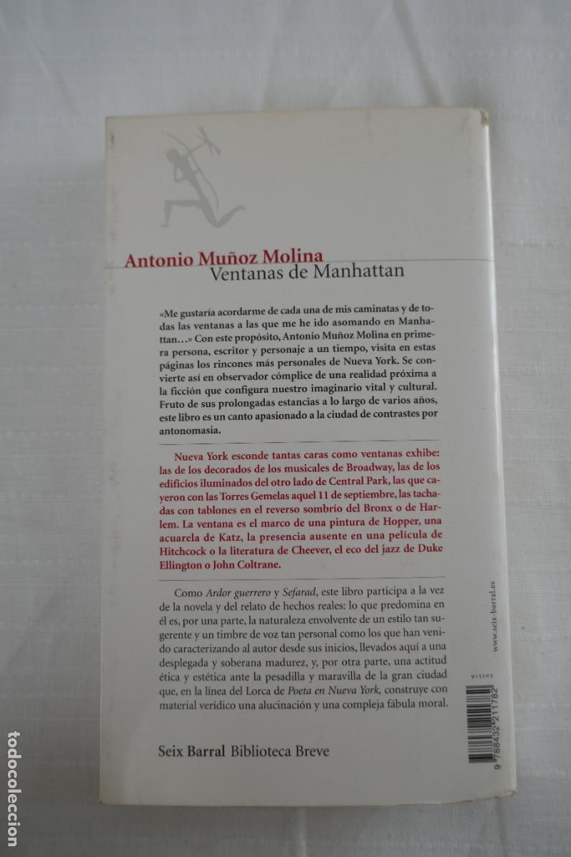 Libros de segunda mano: MU&Ntilde;OZ MOLINA, Antonio - VENTANAS DE MANHATTAN - Foto 11